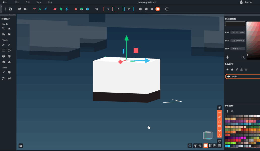 How to make cow by voxedit12